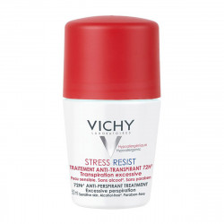 Desodorante Antitranspirante Rollon 72H Stress Resist Transpiração Excessiva Vichy 50ml