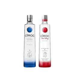 Combo 1 Vodka Ciroc 750ml + 1 Vodka Ciroc Red Berry 750ml