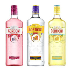 Gordon'S 750ml + Gordon'S Pink 700ml + Gordon'S Sicilian Lemon 700ml