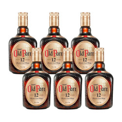 Combo Whisky Old Parr 750ml com 6 Unidades