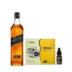 Combo Whisky Black Label 1L Peniciliin