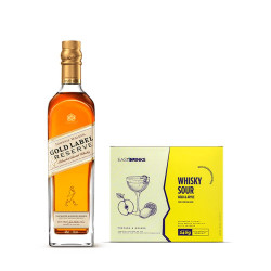 Combo Whisky Gold Label Whisky Sour & Apple