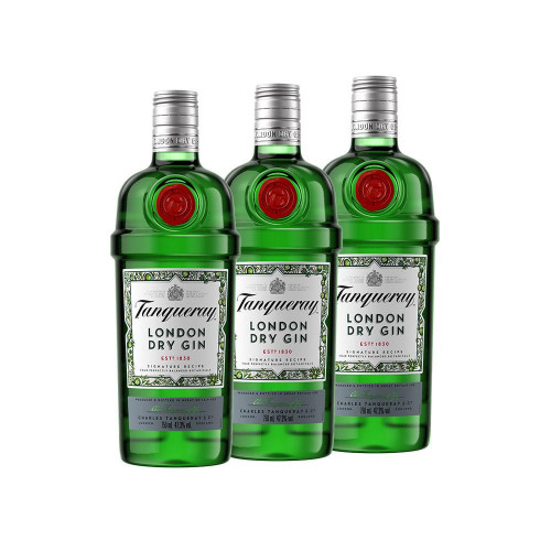 Combo Gin Tanqueray London Dry 3 Unidades