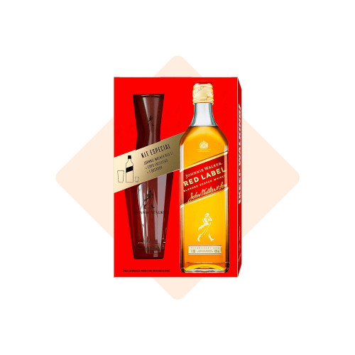 Kit Especial Johnnie Walker Red Label Compre e Ganhe