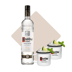 Combo Vodka Ketel One + 2 Canecas