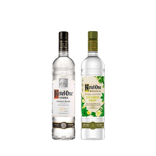 Combo Vodka Ketel One + Ketel Botanical Cucumber