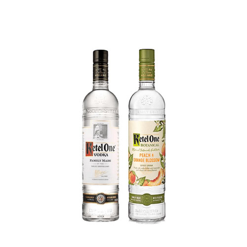 Combo Vodka Ketel One + Ketel Botanical Peach