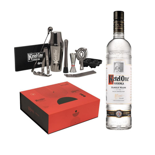 Kit Home Bar Gipsy Com Vodka Ketel One 1L