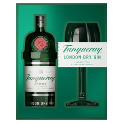 Kit Taça + Gin London Dry Tanqueray 750ml