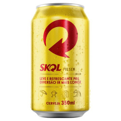 Cerveja Skol Pilsen Lata 350ml