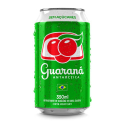 Refrigerante Guaraná Antarctica sem Açúcar Lata 350ml