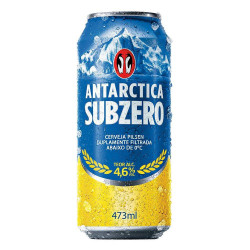 Cerveja Antarctica Sub Zero Pilsen Lata 473ml