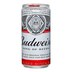 Cerveja Budweiser American Lager 269ml