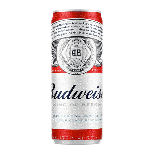 Cerveja Budweiser American Lager Lata 350ml