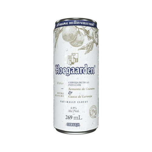 Cerveja De Trigo Hoegaarden Lata 269ml