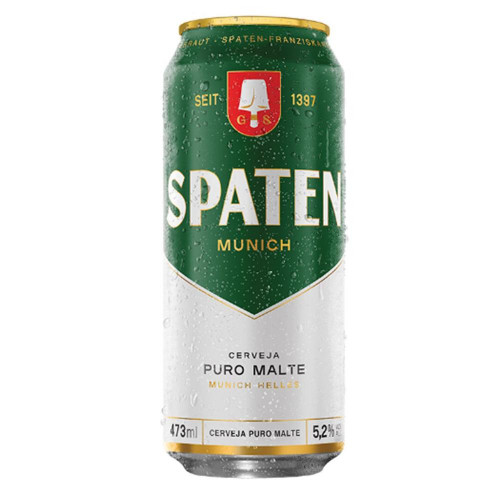 Cerveja Spaten Munich Lata 473ml