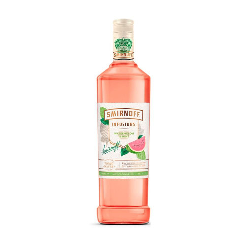 Vodka Smirnoff Infusions Watermelon & Mint 998ml